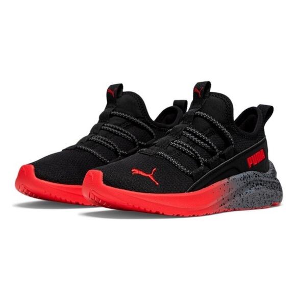 PUMA One 4 ALL Slip-On Splatter Fade Youth Size 12C - Picture 2 of 7